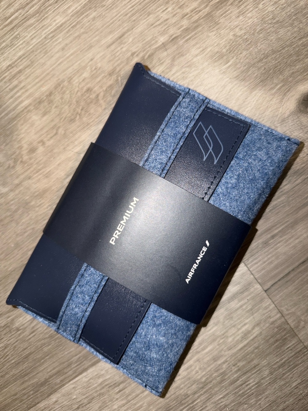 Air France Premium Navy & Grey Travel Wallet